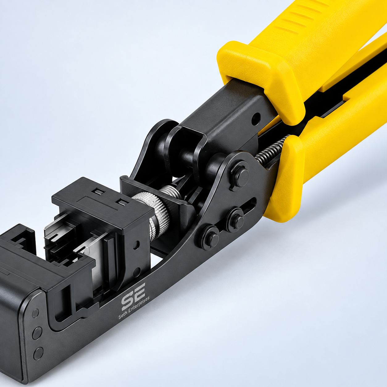 Seth Enterprises Speed Termination Tool (90 Degree), RJ45 Shielded Keystone Jacks - F/STP Punch Down Crimper - Tested For CAT5e, CAT6, CAT6A, CAT7 9 Seth Enterprises Speed Termination Tool (90 Degree), RJ45 Shielded Keystone Jacks - F/STP Punch Down Crimper - Tested For CAT5e, CAT6, CAT6A, CAT7 Spring Linkage Detail official studio photography