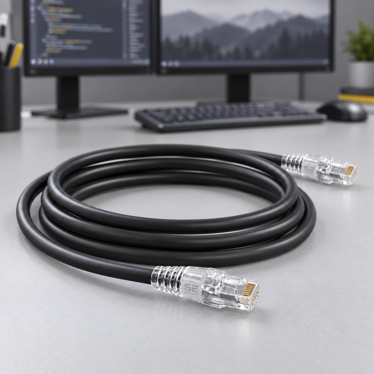 Seth Enterprises CAT6 Copper Patch Cable For Router || Smart TV || Play Station || Networking 3 Seth Enterprises CAT6 Copper Patch Cable For Router || Smart TV || Play Station || Networking Workstation official studio photography