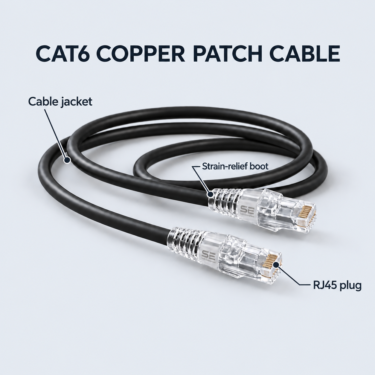 Seth Enterprises CAT6 Copper Patch Cable For Router || Smart TV || Play Station || Networking 5 Seth Enterprises CAT6 Copper Patch Cable For Router || Smart TV || Play Station || Networking Parts Guide official studio photography